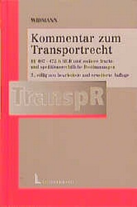 Abbildung von: Kommentar zum Transportrecht - Luchterhand