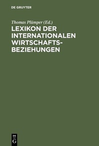 Abbildung von: Lexikon der Internationalen Wirtschaftsbeziehungen - De Gruyter Oldenbourg