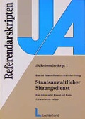 Cover: Staatsanwaltlicher Sitzungsdienst - Luchterhand