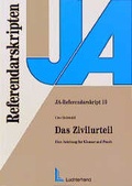 Cover: Das Zivilurteil - Luchterhand