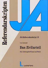 Enlarge image Cover: Das Zivilurteil - Luchterhand