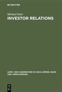 Cover: Investor Relations - De Gruyter Oldenbourg