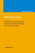 Cover: Weltliteratur - J.B. Metzler