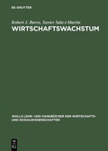 Cover: Wirtschaftswachstum - De Gruyter Oldenbourg