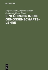 Abbildung von: Einführung in die Genossenschaftslehre - De Gruyter Oldenbourg