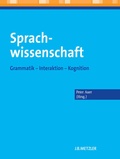 Cover: Sprachwissenschaft - J.B. Metzler