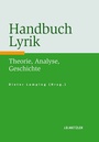 Cover: Handbuch Lyrik - J.B. Metzler