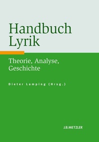 Enlarge image Cover: Handbuch Lyrik - J.B. Metzler