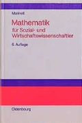 Cover: Mathematik f&uuml;r Sozial- und Wirtschaftswissenschaftler - De Gruyter Oldenbourg