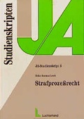 Cover: Strafprozessrecht - Luchterhand