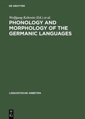 Cover: Phonology and Morphology of the Germanic Languages - De Gruyter