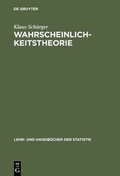 Cover: Wahrscheinlichkeitstheorie - De Gruyter Oldenbourg