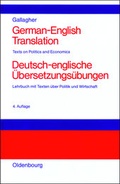 Cover: German-English Translation Deutsch-englische &Uuml;bersetzungs&uuml;bungen - De Gruyter Oldenbourg