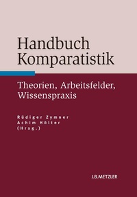 Enlarge image Cover: Handbuch Komparatistik - J.B. Metzler