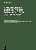 Cover: Von der vorindustriellen Zeit bis zum Ende des Dritten Reiches - De Gruyter Oldenbourg