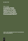 Cover: Computergestütztes Wertpapiermanagement - De Gruyter Oldenbourg
