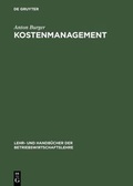 Cover: Kostenmanagement - De Gruyter Oldenbourg