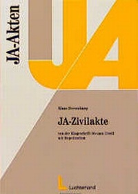 Enlarge image Cover: JA-Zivilakte - Luchterhand