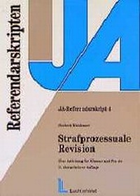 Enlarge image Cover: Strafprozessuale Revision - Luchterhand
