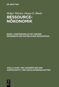 Abbildung von: Einführung in die Theorie regenerativer natürlicher Ressourcen - De Gruyter Oldenbourg