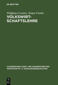 Cover: Volkswirtschaftslehre - De Gruyter Oldenbourg