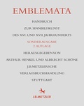 Cover: Emblemata - J.B. Metzler