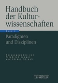 Cover: Handbuch der Kulturwissenschaften - J.B. Metzler