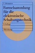 Cover: Formelsammlung f&uuml;r die elektronische Schaltungstechnik - De Gruyter Oldenbourg
