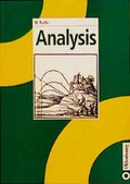 Cover: Analysis - De Gruyter Oldenbourg