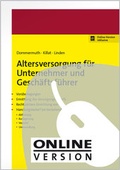 Cover: Altersversorgung f&uuml;r Unternehmer und Gesch&auml;ftsf&uuml;hrer - NWB