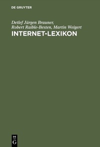 Enlarge image Cover: Internet-Lexikon - De Gruyter Oldenbourg