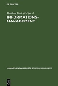 Cover: Informationsmanagement - De Gruyter Oldenbourg