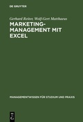 Cover: Marketing-Management mit EXCEL - De Gruyter Oldenbourg