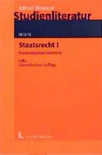 Bild vergrößern Bild: Staatsrecht - Luchterhand