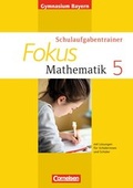 Cover: Fokus Mathematik - Bayern - Bisherige Ausgabe / 5. Jahrgangsstufe - Schulaufgabentrainer mit L&ouml;sungen - Ausgabe 2013 - Cornelsen Verlag