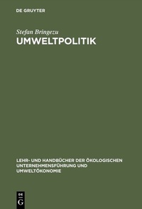 Abbildung von: Umweltpolitik - De Gruyter Oldenbourg