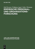 Cover: Empirische Personal- und Organisationsforschung - De Gruyter Oldenbourg