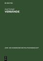 Cover: Verbände - De Gruyter Oldenbourg
