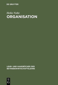 Abbildung von: Organisation - De Gruyter Oldenbourg