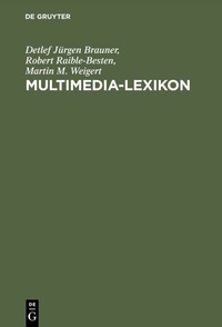 Enlarge image Cover: Multimedia-Lexikon - De Gruyter Oldenbourg