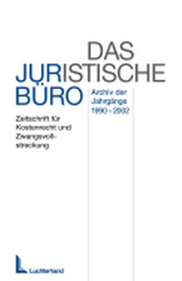 Abbildung von: Das juristische Büro (DJB) auf CD-ROM - Luchterhand