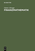 Cover: Finanzmathematik - De Gruyter Oldenbourg