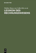 Cover: Lexikon des Rechnungswesens - De Gruyter Oldenbourg