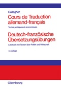 Cover: Cours de Traduction allemand-francais. Deutsch-franz&ouml;sische &Uuml;bersetzungs&uuml;bungen - De Gruyter