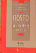Cover: Kostenordnung - Luchterhand