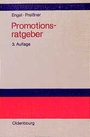 Cover: Promotionsratgeber - De Gruyter Oldenbourg
