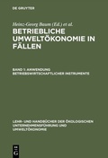 Cover: Anwendung betriebswirtschaftlicher Instrumente - De Gruyter Oldenbourg