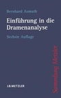 Bild: Einf&uuml;hrung in die Dramenanalyse - J.B. Metzler
