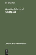 Cover: GeoLex - De Gruyter Oldenbourg
