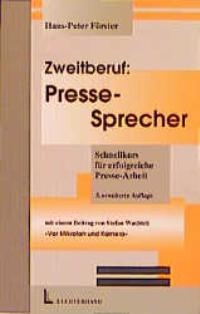 Enlarge image Cover: Zweitberuf: Pressesprecher - Luchterhand